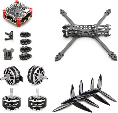 Mark4 7 بوصة 295 مللي متر FPV سباق حرة هيكل حوامة رباعية عدة F405 F4 التحكم في الطيران 60A 4 IN1 ESC 2810 1350KV موتور 7040 المروحة in Kuwait