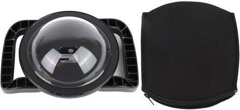 Action Camera Dome Port Housing Case, Water to 147.6FT, 180 Degree Wide Angle for 12 11 10 9 Sports Cameras - Superior Underwater Performance, Acrylic Construction, in Kuwait