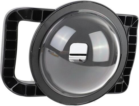 Action Camera Dome Port Housing Case, Water to 147.6FT, 180 Degree Wide Angle for 12 11 10 9 Sports Cameras - Superior Underwater Performance, Acrylic Construction, in Kuwait