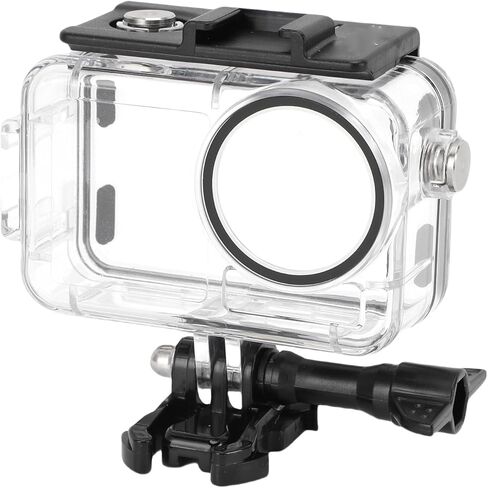 Yunseity Diving Case for Action 5 Pro 4 3 Action Camera, 31ft Diving Housing with Tempered Glass Lens and Cold Shoe Mount, for Underwater Photography and Water Sports in Kuwait