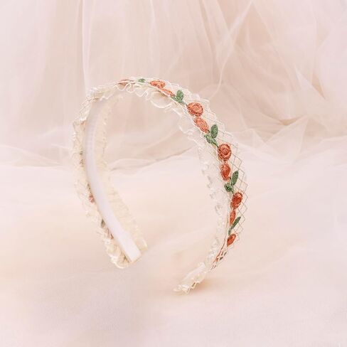 OOSAKU 3Pack Pearl Flower Headbands for Baby Girls Toddler Headband Hair Bands For Pretty Gifts Cute Trendy Stuff (FK-B-H) in Saudi Arabia