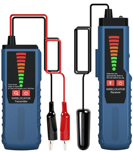 Underground Wire Tracer, VXSCAN F04 Wire Locator Tone Generator Kit and Probe with Earphone Cable Tester for Locating Breakage Cables Irrigation Wires in Kuwait