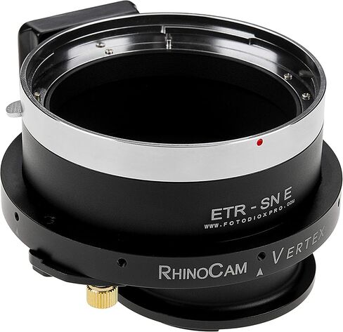 Fotodiox RhinoCam Vertex Rotating Stitching Adapter, Compatible with Bronica ETR Mount SLR Lens to Sony Alpha E-Mount Mirrorless Cameras, ETR-SNE-RCV in Kuwait