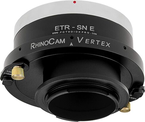Fotodiox RhinoCam Vertex Rotating Stitching Adapter, Compatible with Bronica ETR Mount SLR Lens to Sony Alpha E-Mount Mirrorless Cameras, ETR-SNE-RCV in Kuwait