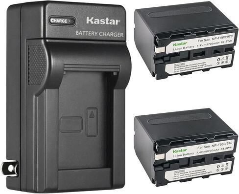 Kastar 2-Pack بطارية وشاحن حائط AC بديل لسوني CCD-TRV58 CCD-TRV59 CCD-TRV615 CCD-TRV62 CCD-TRV65 CCD-TRV66 CCD-TRV67 CCD-TRV68 CCD-TRV71 CCD-TRV715 CCD-TRV716 CCD-TRV72 CCD-TRV720 in Kuwait