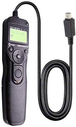 Foto&Tech LCD Timer Shutter Release Remote Control Cord (Compatible with Olympus OM-3 Astro in Kuwait