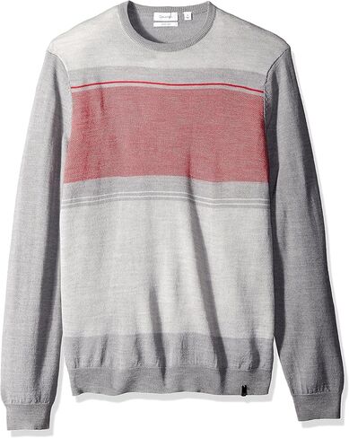 Calvin Klein Men's Merino Sweater Crew Neck in Saudi Arabia