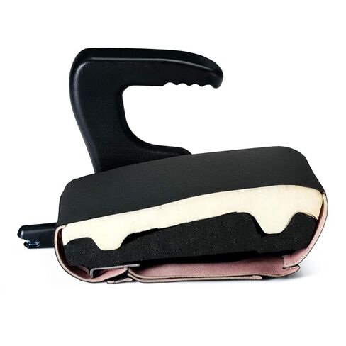 Clek Ozzi Backless Booster Car Seat with Rigid Latch, Carbon (Jersey Fabric) in Kuwait