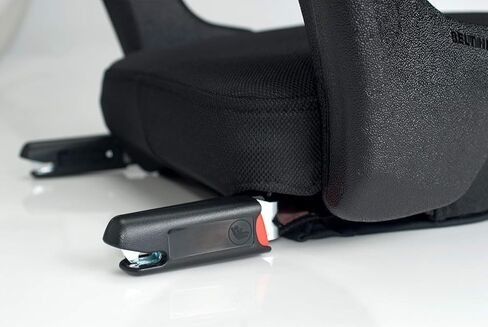 Clek Ozzi Backless Booster Car Seat with Rigid Latch, Carbon (Jersey Fabric) in Kuwait