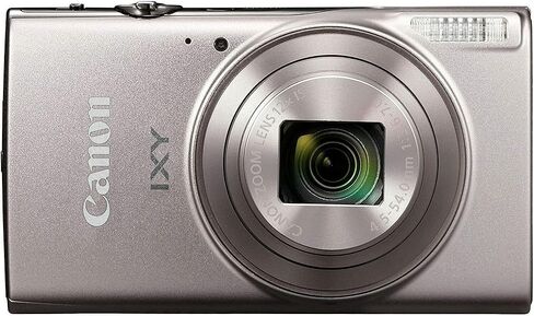 كاميرا كانون IXY 650 HS M الرقمية المدمجة فضية | تكبير بصري 12x مناسب للسفر والتقاط الصور | حزمة تحتوي على بطاقة سعة 64 جيجابايت، وحقيبة كاميرا، وحامل ثلاثي القوائم، وأدوات تنظيف + المزيد in Kuwait