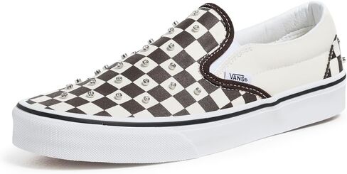 Vans Unisex Classic Slip On Sneakers, Rhinestone Demitasse, 7 US Women/5.5 US Men in Kuwait