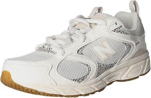 New Balance Unisex-Adult 408 Sneaker, Sea Salt/Gum 020, Men 8 / Women 9.5 in Kuwait