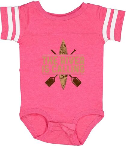 inktastic Kayaking River Is Calling Kayak Baby Bodysuit in Kuwait