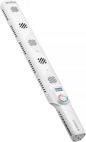 عصا إضاءة Godox RGB LED، ضوء فيديو محمول 100 وات، 2500-8500 كلفن CCT، تحكم كامل في الألوان RGB، بطارية مدمجة، تحكم في التطبيق، 15 تأثير FX (LC1000R) in Kuwait