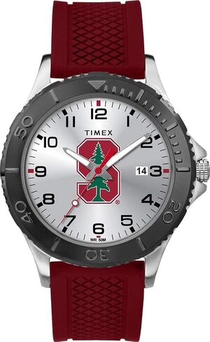 Timex Tribute Men's Collegiate Gamer 42mm Watch – Texas A&M Aggies with Crimson Silicone Strap in Kuwait