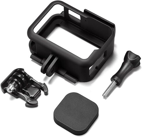 Protective Frame for GoPro Hero 12 11 10 9 Camera Mount Clamp Holder Skeleton Cage Border Fit Gopro Hero11 12 Black Housing Case Shell Container Compatible with Go pro Hero9 GP Hero10 Hero11 in Kuwait