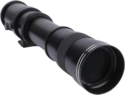 Andoer 420-800mm F8.3-16 عدسات تكبير يدوية RF Mount لكاميرات RP R3 R5 R5 C R6 R6 Mark II R7 R8 R10 R50 R100 SLR in Kuwait
