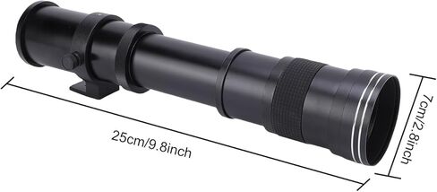Andoer 420-800mm F8.3-16 عدسات تكبير يدوية RF Mount لكاميرات RP R3 R5 R5 C R6 R6 Mark II R7 R8 R10 R50 R100 SLR in Kuwait