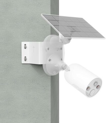 Vinyl Siding Mount for TP-Link Tapo C402, C460, C403, C660, C615F, C645D, C425, C630, C411, C610, TC82, TC90, TC85 KIT Solar Camera and C545d, Tapo A201 Solar Panel Cameras (White) in Saudi Arabia