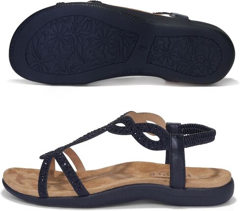 Women's Elegant Bohemian Braided Strappy Flat Sandals - Vegan Leather Open Toe Dressy Sandals with Adjustable Heel Elastic Strap for Custom Comfort in Saudi Arabia