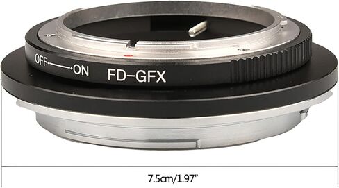 محول FD-GFX للعدسة لمحول التثبيت لحلقة محول الكاميرا بتنسيق GFX50S GFX50R GFX100 in Kuwait