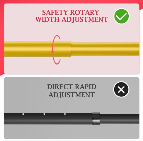 EMART 4ft-10ft Pipe and Drape Adjustable Crossbar for Backdrop Stand, Background & Curtain and Wedding Decor -Gold in Kuwait