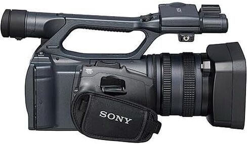 Sony HDR-FX1000E PAL HDV Handycam Camcorder Bundle, 3-CMOS HD Video, 20x Optical Zoom, Pro Controls for Events & Documentary Filming | Includes Case, LED Light, Filter Kit, Battery in Kuwait