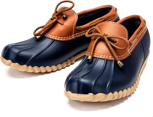 DKSUKO Snow Women's Waterpoof Loafer Shoes Slip On Flat Duck Shoe in Kuwait