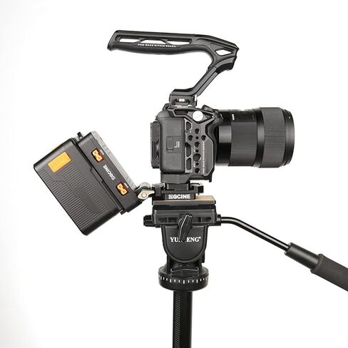 ZGCINE V Mount Plate VM-VP4 مع Arca-Swiss Quick Release، VMount قابل للطي لبطارية ZGCINE NEEWER SMALLRIG V-Mount، لـ Canon Sony Nikon Panasonic LUMIX بدون مرآة، كاميرا DSLR، حامل ثلاثي القوائم in Kuwait