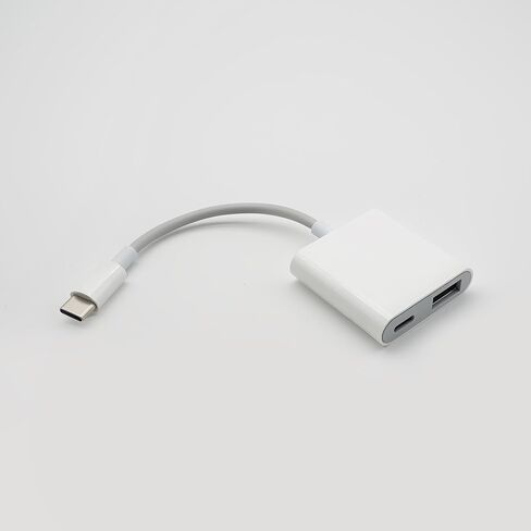 USB C to USB OTG Cable Camera Adapter with 5V3A PD Charging Port Splitter Compatible with for iPhone 17 Pro Max/16/15 iPad Android Phone Tablet, USB 3.0 Female for Flash Drives, Keyboards, Mice in Kuwait