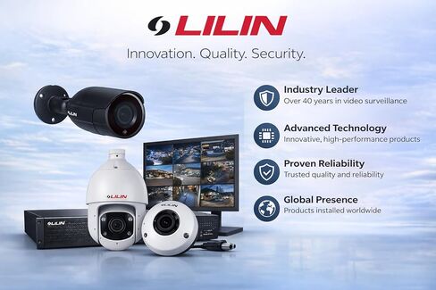 كاميرا Lilin Z2R6522X Outdoor Turret IP، 2 ميجابكسل 1080 بكسل، H.265، 60 إطارًا في الثانية، عدسة تركيز تلقائي بمحرك 2.8-8 مم، رؤية ليلية بالأشعة تحت الحمراء، HDR، IVS، PoE، 12VDC، IP67، IK10 in Kuwait