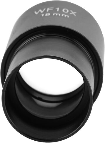 10X Widefield Eyepiece Biological Microscopes High Magnification Clear Optics Wide Angle View 23.2mm Diameter Lens Cone for Compound Microscopes Lab Use in Kuwait