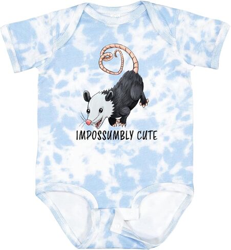 inktastic Impossumbly Cute- Possum Pun Baby Bodysuit in Saudi Arabia