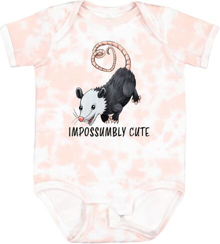 inktastic Impossumbly Cute- Possum Pun Baby Bodysuit in Saudi Arabia