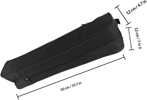 PRETYZOOM Tripod Storage Bag and Light Stand Container with Handle 50cm Portable Photography Case for Outdoor Camera Tripod Organizer Black in Kuwait
