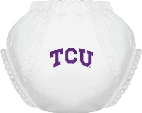 Creative Knitwear College Baby Infant and Toddler Girls Eyelet Bloomers, Diaper Cover, Team Logo, (0 Months - 2T) in Kuwait