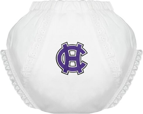 Creative Knitwear College Baby Infant and Toddler Girls Eyelet Bloomers, Diaper Cover, Team Logo, (0 Months - 2T) in Kuwait