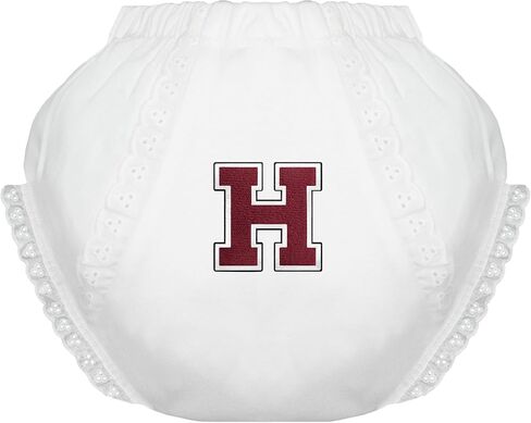 Creative Knitwear College Baby Infant and Toddler Girls Eyelet Bloomers, Diaper Cover, Team Logo, (0 Months - 2T) in Kuwait