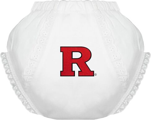 Creative Knitwear College Baby Infant and Toddler Girls Eyelet Bloomers, Diaper Cover, Team Logo, (0 Months - 2T) in Kuwait