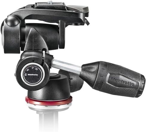 مجموعة حامل ثلاثي القوائم من الألومنيوم 190X من Manfrotto مع رأس ثلاثي الاتجاهات، أسود MK190X3-3W1 in Kuwait