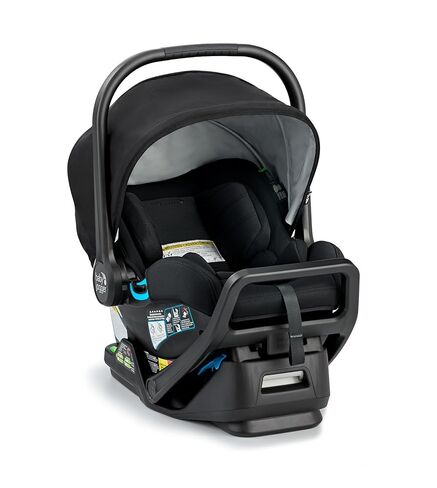 مقعد سيارة للرضع Baby Jogger City Go 2، مقعد سيارة للسفر للأطفال، يتضمن قاعدة مقعد سيارة RapidLock مع مقود جلدي وأقمشة فاخرة، لائحة in Kuwait