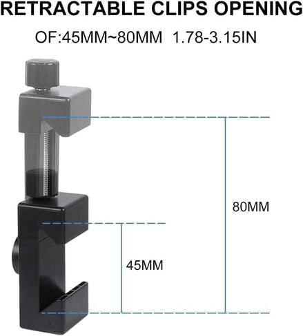حامل سياج PellKing Osmo Pocket 3/4 للبث المباشر، حامل سياج لجيب Osmo 3/4 طقم تثبيت مع إطار قفص واقي لتغيير اللعبة لتسجيل ألعاب البيسبول والكرة اللينة والتنس in Kuwait