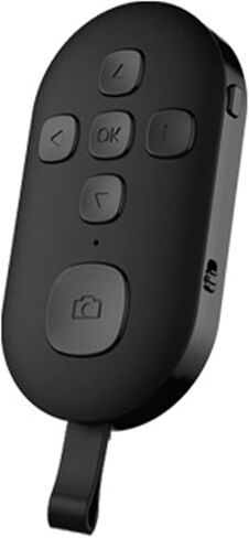 Multifunctional BT Remote Control -and-Play Wireless Controller for Selfies Video Page Turning Compact Portable with Type-C Fast Charging Compatible Smartphones Tablets in Kuwait