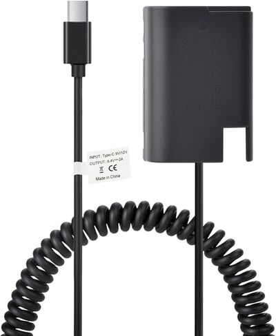 بطارية الدمية USB من النوع C DMW-BLK22 متوافقة مع باناسونيك لوميكس DC-S9 DC-G9II DC-S5 DC-S5II DC-S5IIX GH5II GH6 S5M2 S5M2X GH5M2 in Kuwait