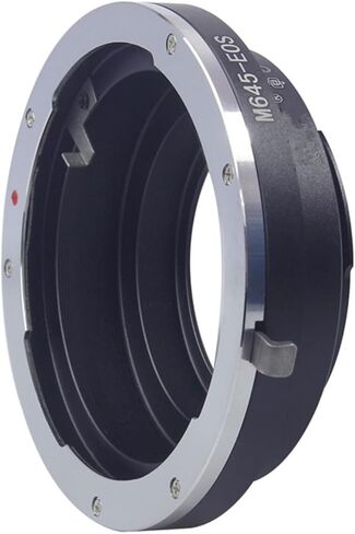 محول عدسة متين من الألومنيوم والنحاس لعدسة تثبيت Mamiya 645 M645 إلى EOS EF EF-S Mount Camer لكاميرات كانون in Kuwait