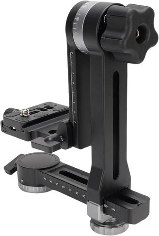 GOWENIC 3 Axis Camera Stabilizer Head, 360 Degree Horizontal Rotation with Plate and Fine Tuning Damping, for DSLR Camera and Panoramic Photography in Kuwait