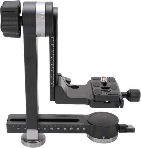 GOWENIC 3 Axis Camera Stabilizer Head, 360 Degree Horizontal Rotation with Plate and Fine Tuning Damping, for DSLR Camera and Panoramic Photography in Kuwait