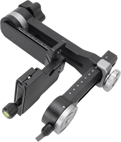 GOWENIC 3 Axis Camera Stabilizer Head, 360 Degree Horizontal Rotation with Plate and Fine Tuning Damping, for DSLR Camera and Panoramic Photography in Kuwait