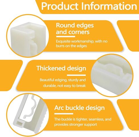 8 Pieces Photo Backdrop Board Bracket, Vertical Plastic L Bracket, Universal Background Holder Stand for Photograph Studio Background Food Product Shooting (Beige) in Kuwait