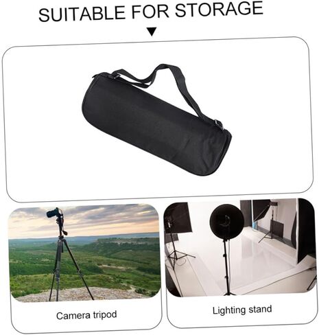 HOMSFOU Tripod Storage Bag and Light Stand Pouch 40cm Portable Carrying Case with Handle for Outdoor Photography Black in Kuwait